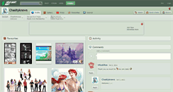 Desktop Screenshot of chasityknows.deviantart.com
