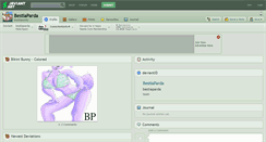 Desktop Screenshot of bestiaparda.deviantart.com