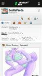 Mobile Screenshot of bestiaparda.deviantart.com
