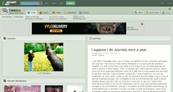 Desktop Screenshot of caseylu.deviantart.com
