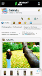 Mobile Screenshot of caseylu.deviantart.com