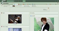 Desktop Screenshot of let-it-shine.deviantart.com