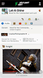Mobile Screenshot of let-it-shine.deviantart.com