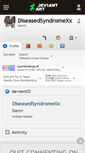 Mobile Screenshot of diseasedsyndromexx.deviantart.com