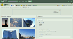 Desktop Screenshot of firefox13.deviantart.com