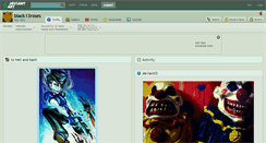 Desktop Screenshot of black13roses.deviantart.com