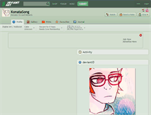 Tablet Screenshot of konatasong.deviantart.com