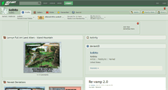 Desktop Screenshot of koibito.deviantart.com