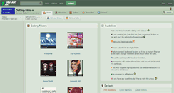 Desktop Screenshot of dating-sims.deviantart.com