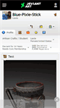 Mobile Screenshot of blue-pixie-stick.deviantart.com