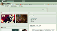 Desktop Screenshot of ninja-scroll-club.deviantart.com