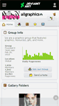 Mobile Screenshot of allgraphics.deviantart.com
