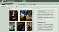 Desktop Screenshot of designingdivas.deviantart.com