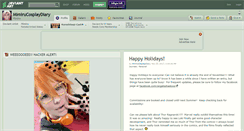 Desktop Screenshot of mimirucosplaydiary.deviantart.com