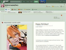 Tablet Screenshot of mimirucosplaydiary.deviantart.com