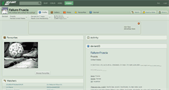 Desktop Screenshot of failure-fruscia.deviantart.com