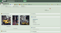 Desktop Screenshot of denitza-nyc.deviantart.com