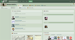Desktop Screenshot of famous-sketch.deviantart.com