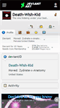 Mobile Screenshot of death-wish-kid.deviantart.com