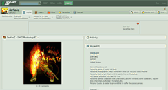 Desktop Screenshot of darkaoz.deviantart.com