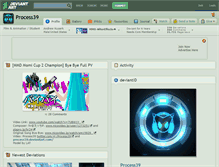 Tablet Screenshot of process39.deviantart.com