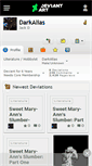 Mobile Screenshot of darkalias.deviantart.com