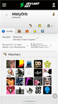 Mobile Screenshot of mistyorb.deviantart.com