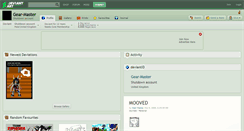 Desktop Screenshot of gear-master.deviantart.com