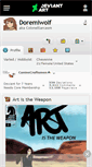 Mobile Screenshot of doremiwolf.deviantart.com