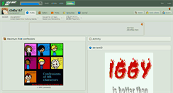 Desktop Screenshot of cbaby167.deviantart.com
