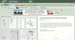 Desktop Screenshot of kimmon.deviantart.com