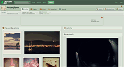 Desktop Screenshot of amberphynn.deviantart.com
