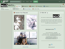 Tablet Screenshot of no6-fc.deviantart.com