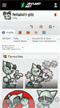 Mobile Screenshot of fellalol1-plz.deviantart.com