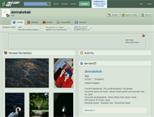 Tablet Screenshot of donnakebab.deviantart.com