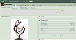 Desktop Screenshot of isolatedreality.deviantart.com