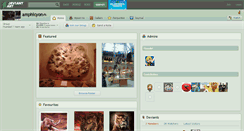 Desktop Screenshot of amphicyon.deviantart.com