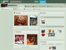 Tablet Screenshot of amphicyon.deviantart.com