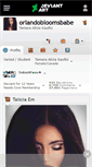 Mobile Screenshot of orlandobloomsbabe.deviantart.com