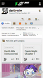 Mobile Screenshot of darth-nile.deviantart.com