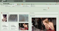 Desktop Screenshot of emobuunygirl.deviantart.com