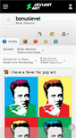 Mobile Screenshot of bonuslevel.deviantart.com