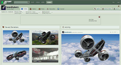 Desktop Screenshot of brandhuberz.deviantart.com