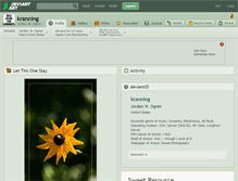 Tablet Screenshot of kranning.deviantart.com
