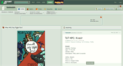 Desktop Screenshot of loooooon.deviantart.com