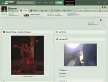 Tablet Screenshot of eelayne.deviantart.com