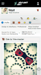 Mobile Screenshot of iloyd.deviantart.com