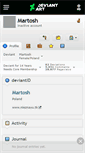 Mobile Screenshot of martosh.deviantart.com