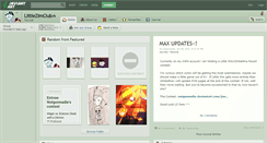 Desktop Screenshot of littlezimclub.deviantart.com
