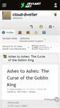 Mobile Screenshot of cloud-dweller.deviantart.com